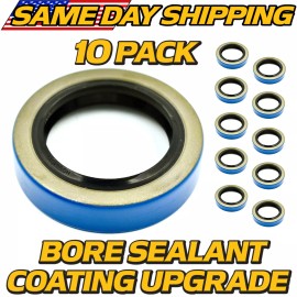 HD Switch (10 Pk) Trailer Hub Grease Seals Fits 3500 lb Axle E-Z Lube 1.719 x 2.565 -22028