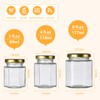Mcupper 4 oz Small Honey Jars with Dipper, 30 Pack