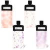 4PCS Travel Pouches for Toiletries, 3oz Refillable Leak Proof Empty