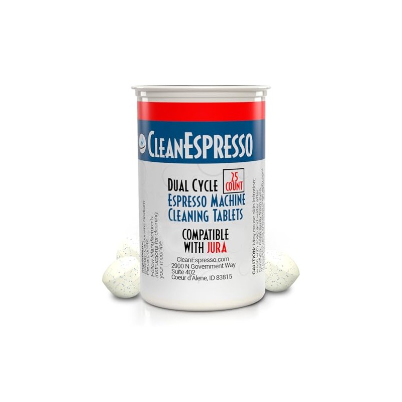 CleanEspresso Dual Cycle Cleaning Tablets for Jura Machines