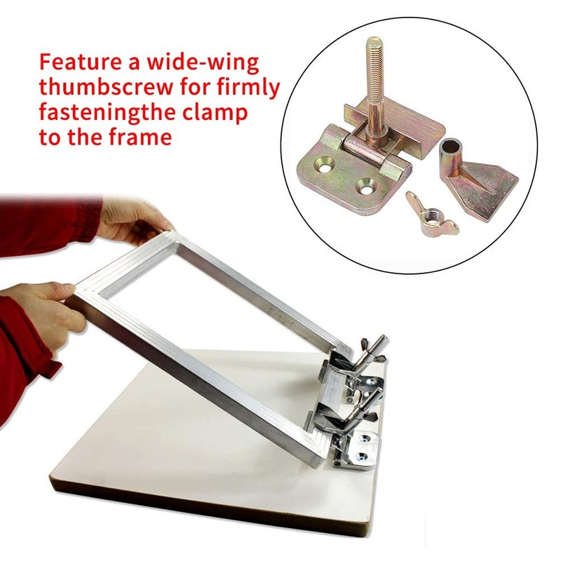 Samfox Metal Butterfly Hinge Clips - Screen Printing Accessories Used