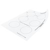 Button Paper (Circle Diameter: 70 mm) for 59 mm Badgematic