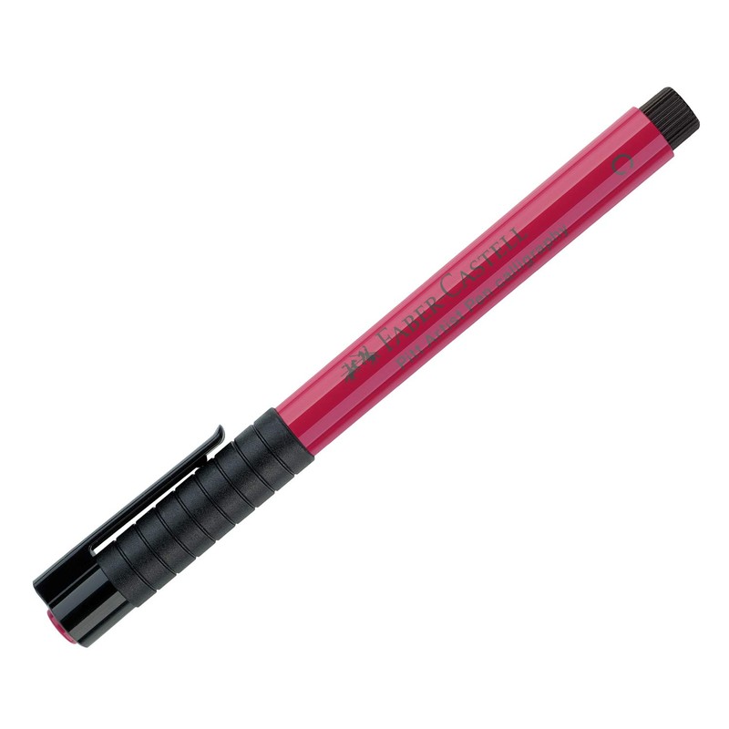 Faber-Castell FC167527 India Ink Pitt Artist Calligraphy Pens - Pink
