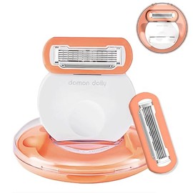 Lumbor37 Afeitadora para Mujer, Depiladora Mujer, Maquina Depiladora para Axilas, Brazos, Piernas, Incluye Caja de Almacenamiento y Cuchillas de Repuesto.