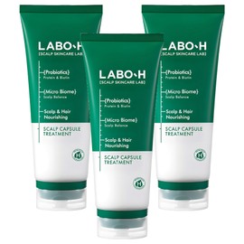 LaboH Scalp Strengthening Capsule Treatment, 220ml, 3 pieces / 라보에이치 두피강화 캡슐 트리트먼트, 220ml, 3개