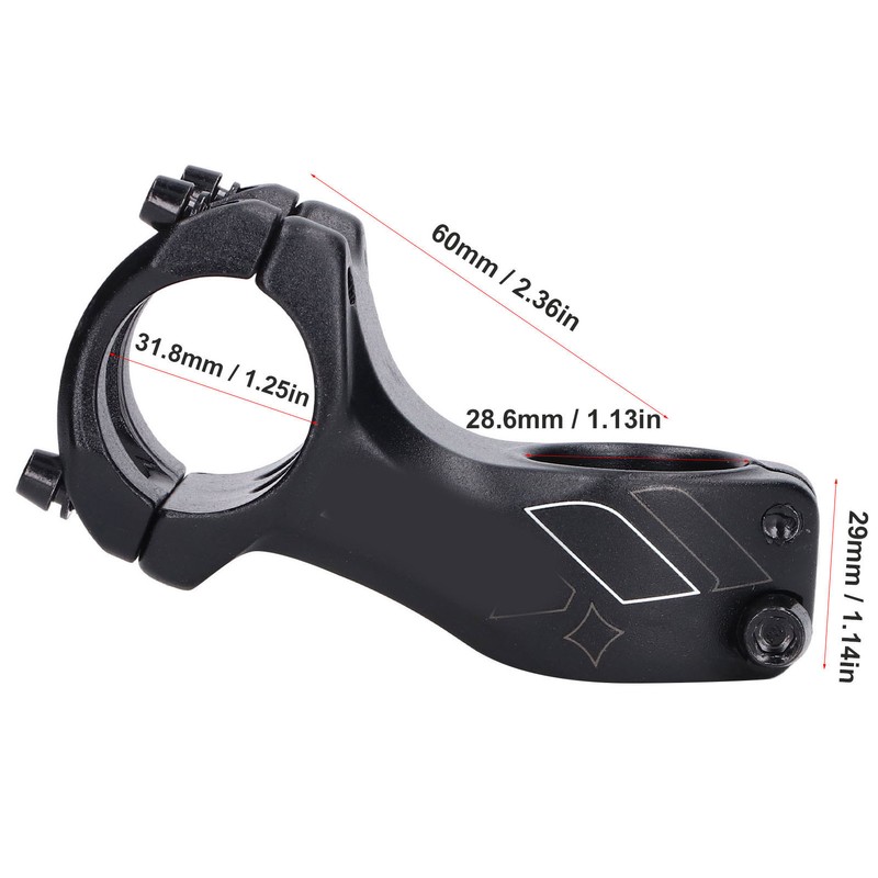 WAKE 31.8 Bicycle Handlebar Stem Riser Adjustable Aluminum Alloy Bike