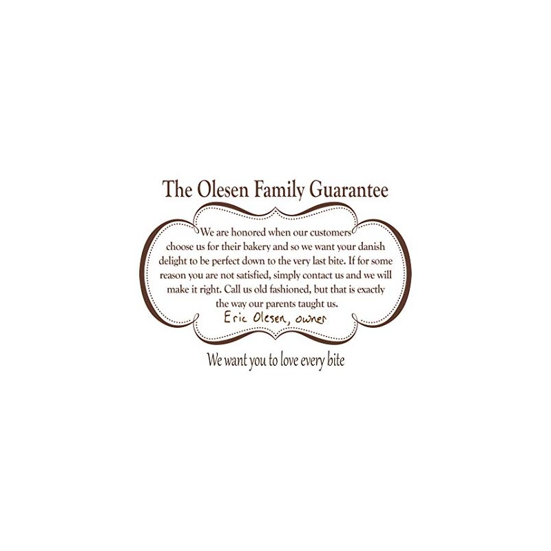 Almond Custard Seven Sisters Coffee Cake from O&H Danish Bakery