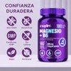 Citrato de Magnesio 200 mg con Vitamina B6 + Magnesio