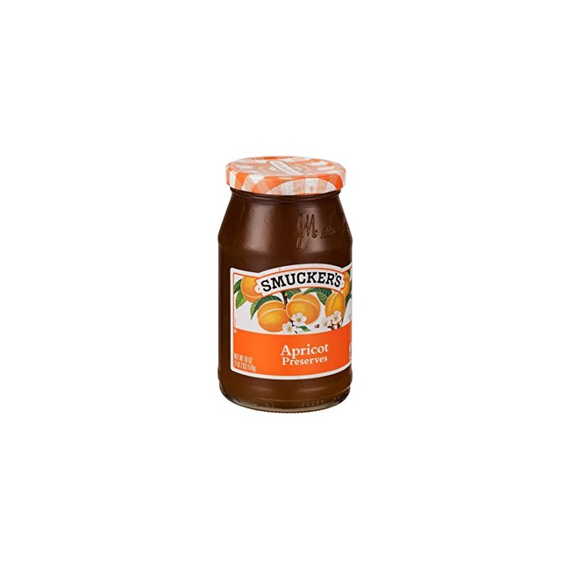 Smucker's Apricot Preserves 18 oz (Pack of 12)