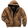 Dri-Duck Men's 5020 Cheyenne Hooded Work Jacket, Saddle, Large