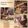 8 Pcs Wood Lathe Tools - Wood Turning Tools for