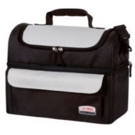 Thermos Soft Side Lunch Lugger - Black/Grey