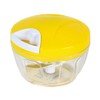 DELISH KITCHEN CC-1850 Pearl Metal Chopper Chopper Easy Chopper Yellow