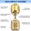 Brass Foot Valve 3/4 inch NPT Heavy Duty Spring Mesh