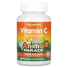 Natures Plus Animal Parade Vitamina Masticable Azúcar Sugarfree Vitamin Chewable