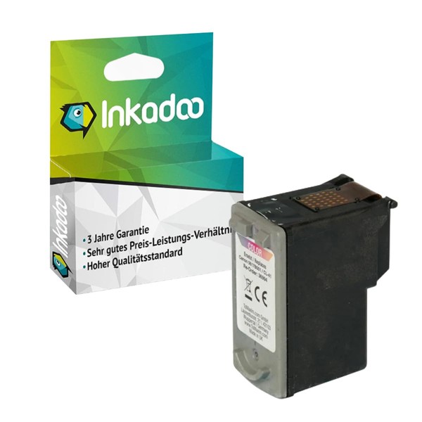 Inkadoo Compatible Ink for Canon 2146B001 / CL-38 Colourful Pixma