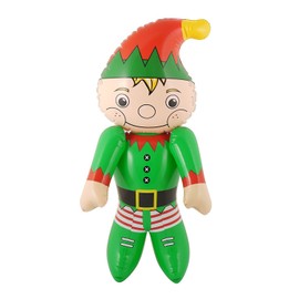 Inflatable Santa Helper Elf Figure Character Christmas Decoration Kids Toy