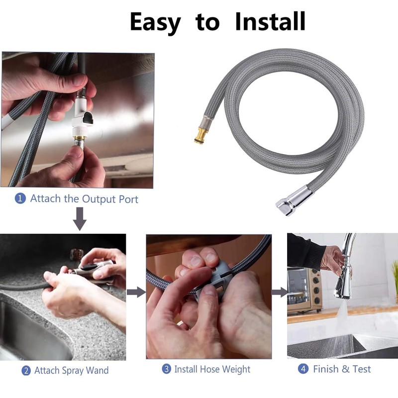 150259 Pull Down Hose Kit Compatible W/Moen Kitchen Faucet, Pull