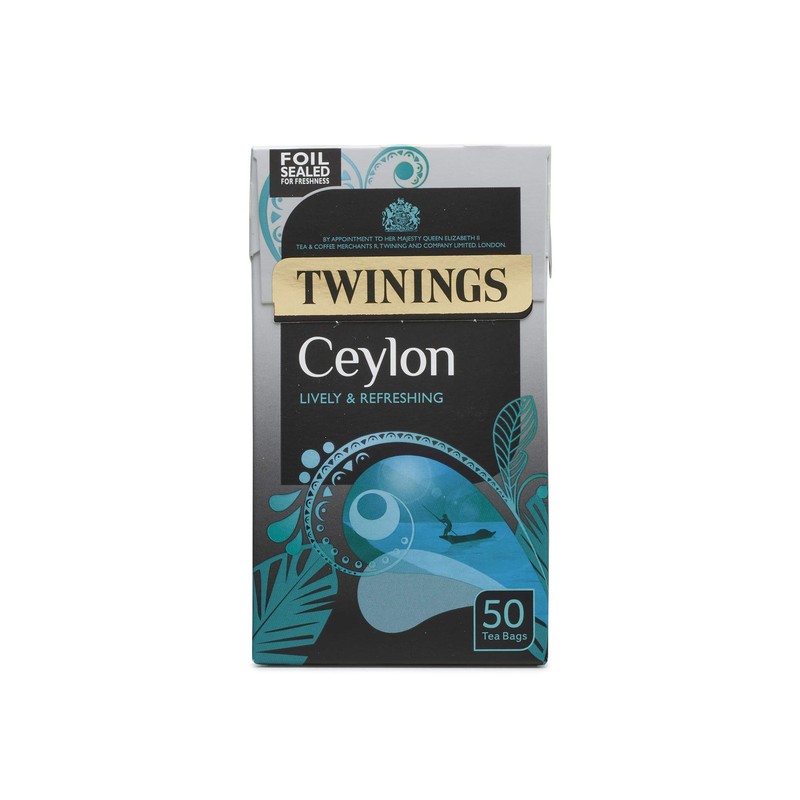 Twinings Ceylon Tea 200 Tea Bags (Multipack of 4 x