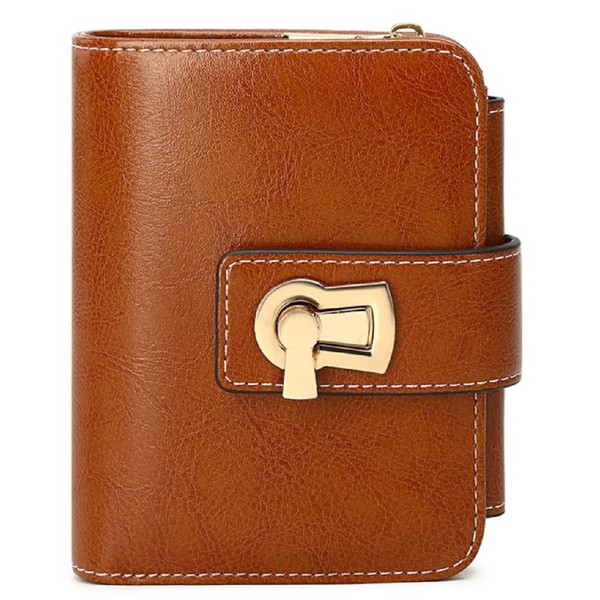 JEANLORY Small RFID Wallet for Women with Multiple Card Slots