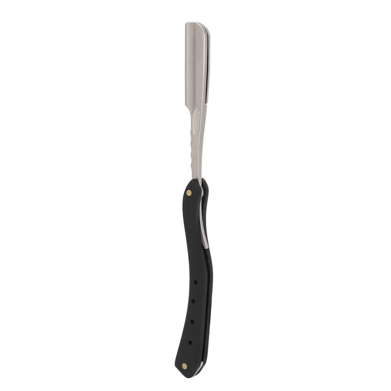 Men's Straight Edge Razor Zinc Alloy Wooden Handle Razor for