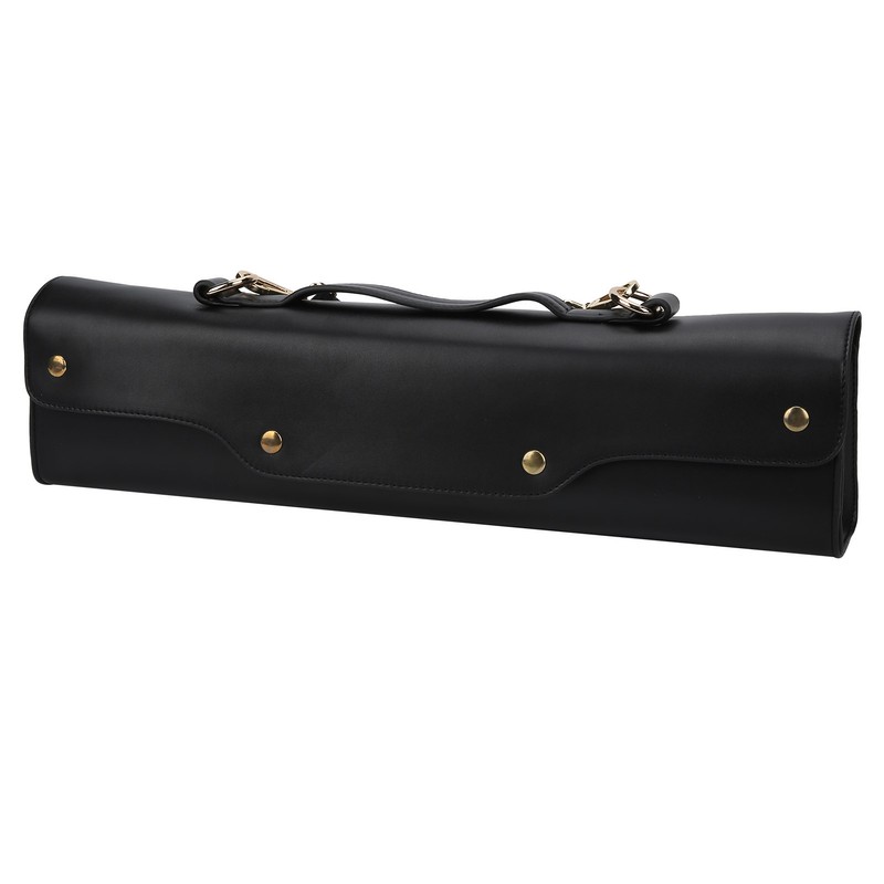 Flute Carrying Bag Hand Synthetic Leather Wind Instrument Storage Case