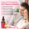 Extra Strength Vitamin B12 Liquid Vit B 12 Drops Energy