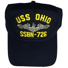 EC USS Ohio SSBN-726 Hat - Navy Blue - Veteran Owned Business