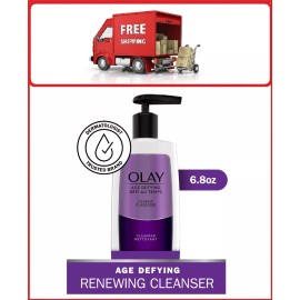 Olay Age Defying Classic Facial Cleanser for Dull Skin, 6.8 fl oz