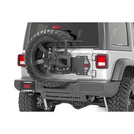 Rough Country Tailgate Reinforcement Kit for 2018-2022 Jeep Wrangler JL - 10603 , Black