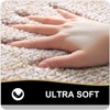 smiry Microfiber Non-Slip Bath Mats for Bathroom, Extra Soft Absorbent