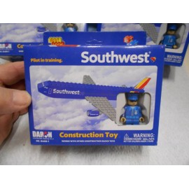 Southwest Airlines "Pilot in Training Construction Toy DARON  #BL888-1 "NEW"