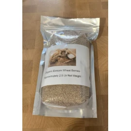 Unbranded Organic Einkorn Wheat Berries 2.5lbs