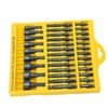 35Pcs Screwdriver Bit Set Magnetic S2 Steel 1/4in Hex Shank