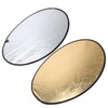 110cm Round Reflector 2 in 1 Collapsible Round Photography Reflector