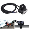 Motorcycle Handlebar Switch, 7/8 Inch 22 mm Motorcycle Switch Indicator
