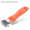 EHDIS 1.5" Plastic Razor Scraper Tool with 10pcs Double Edged