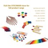 Stockmar Natural Modelling Beeswax: 15 Assorted Colors of Beeswax Sheets