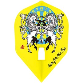 ELSTYLE ELF FLITE PRO SHIBATA Toyokazu Ver.1 Flight Shape, Yellow, Compatible with Champagne Ring