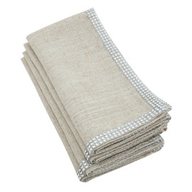 Studded Design Napkins (Set of 4)