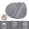 HEYOMART Round Placemats and Coasters Set of 6, Braided Woven