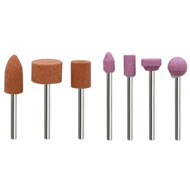 42 pieces 3 mm corundum grinding pen set, polishing head grinding set, corundum grinding tip set for Dremel grinding attachments for grinding, polishing, deburring