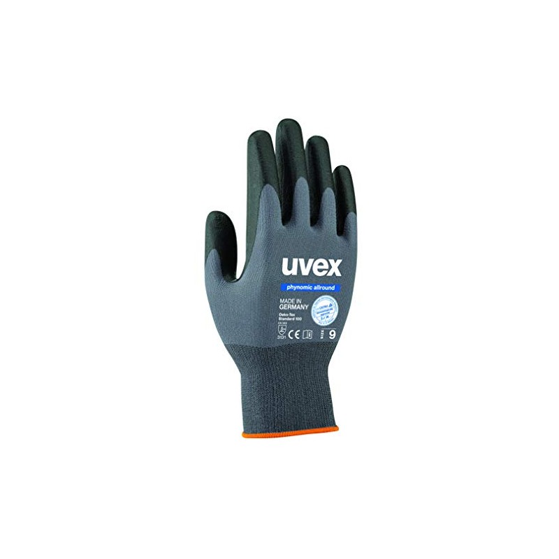 Uvex 600498 Phynomic All-round Glove, Size 08
