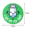 300 I Got My Flu Shot Stickers - 1.5 inch