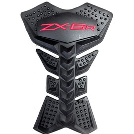 Motorcycle Gas Fuel Tank Pad Protector Anti-Slip Rubber Guard Compatible With Kawasaki ZX6R ZX-6R ZX6RR