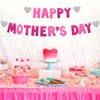 Happy Mothers Day Banner, Mothers Day Decorations, Pink Mothers Day