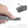 Felt Pile Weather Stripping for Windows, Windproof Dustproof Door Window
