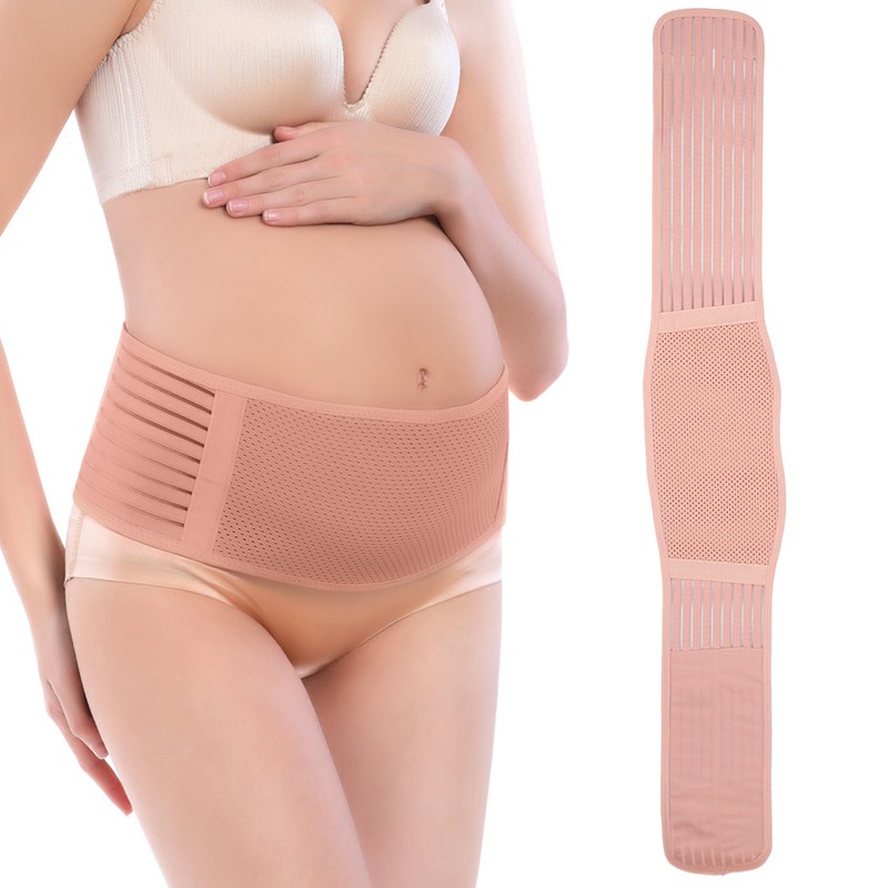 Maternity Belt Breathable Adjustable Belly Back Support Belt for Pregnant