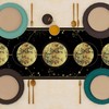 Moon Mystical Halloween Table Runner Boho Astrology Ouija Board Tarot