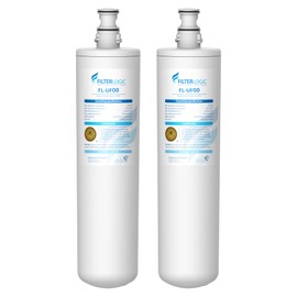 Filterlogic 3US-PF01 Under Sink Water Filter, NSF/ANSI 42 Certified Replacement for Advanced 3US-PF01, 3US-MAX-F01H, 3US-PF01H, Delta RP78702, Manitowoc K-00337, K-00338 (Pack of 2)